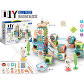 DIY Ball Track Building Blocks Set - Educational Marble Run Toy for Kids | STEM Building Kit with 126 Pieces | Buy Online in Pakistan